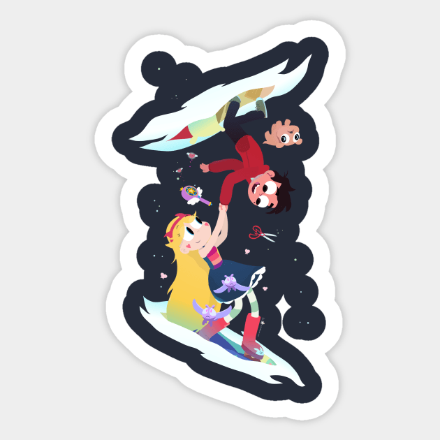 A Little Weird, A Little Wild - Shirt Sticker by judacris